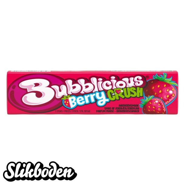 Bubblicious Chunks Strawberry 18 pk. x 38 g