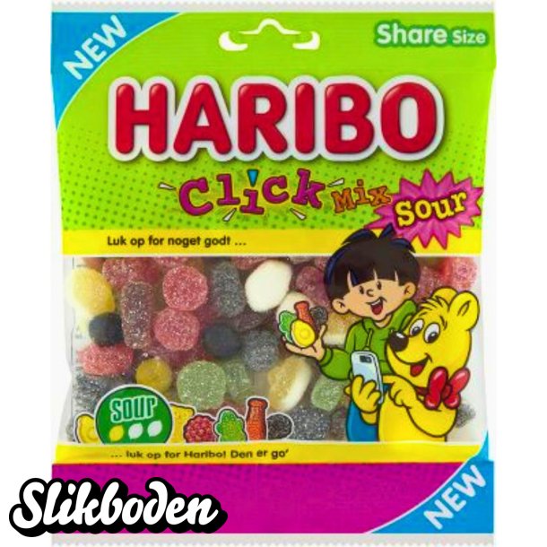 Haribo Click Mix Sour 16 x 120 g