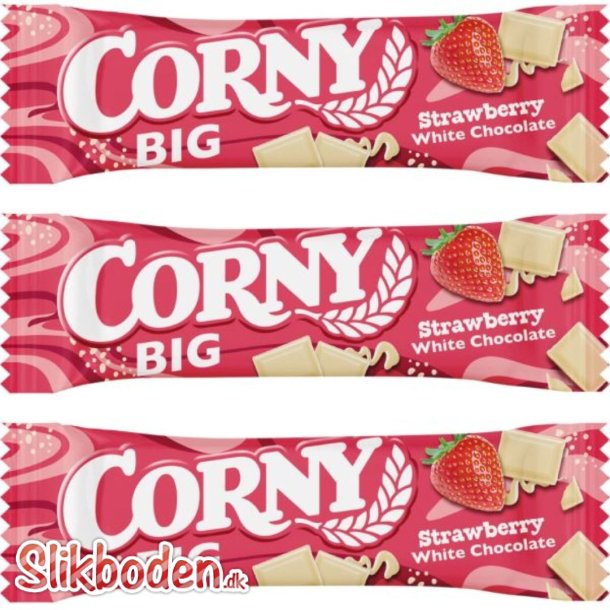 Corny Big Strawberry White Choco 24 x 40 g