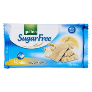 Gullon Sukkerfri Vanilje Vafler 1 x 180 g