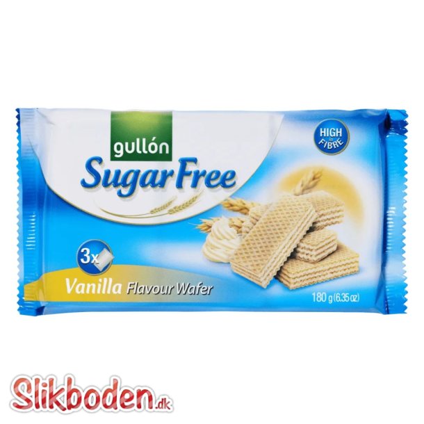 Gullon Sukkerfri Vanilje Vafler 1 x 180 g