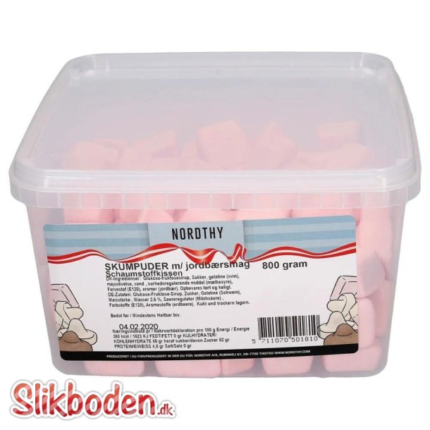 Nordthy Skumpuder jordbr 800 g ca. 130 stk. 