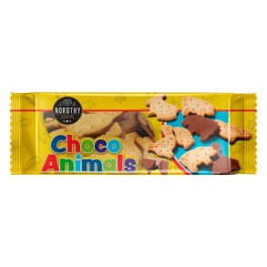 Choco Animals kiks med kakaobund 1 x 105 g