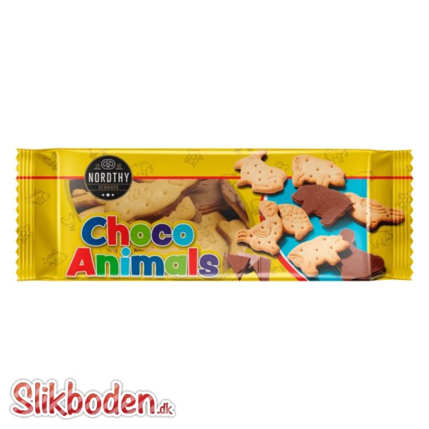 Choco Animals kiks med kakaobund 1 x 105 g