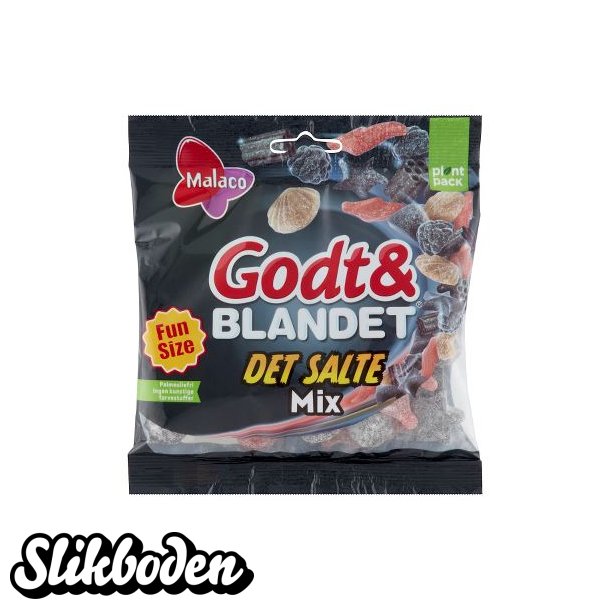 Malaco Godt & blandet Det salte mix 1 x 115 g