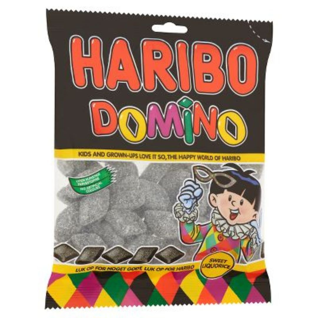 Haribo Domino 1 x 120 g SLIKPOSER Slikboden ApS