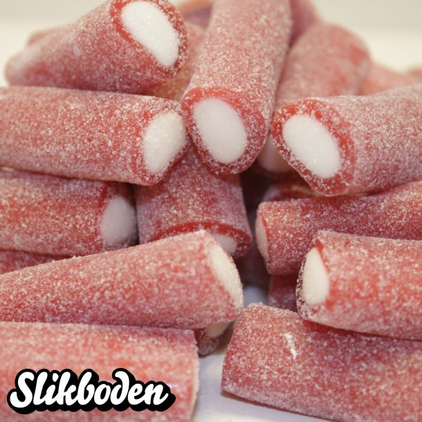 Dr�nr�r Sur Jordb�r 1 kg ca. 62 stk. i pose