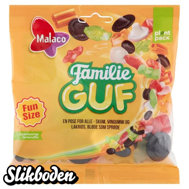 Malaco Familieguf 1 x 120 g