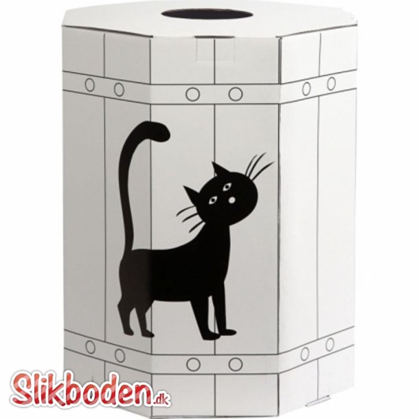Fastelavnstnde i pap ( H: 39 cm. ) 