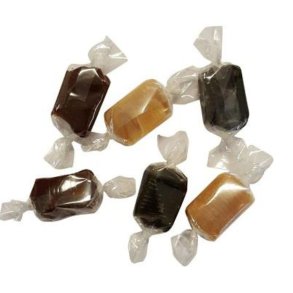 Fldekarameller Luksus mix (indpakkede) - ca 130 stk. 1 kg