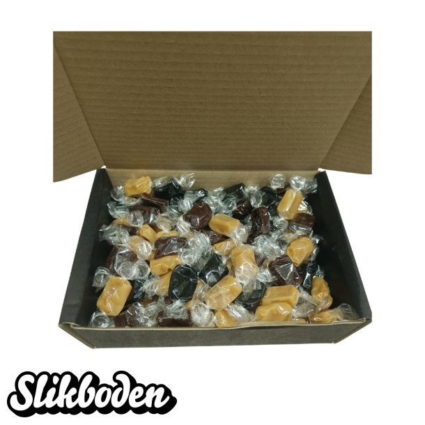 Gave�ske med kvalitets Karameller 1000 g 