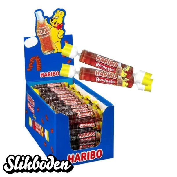 Haribo roulette Cola 50 stk. x 25 g