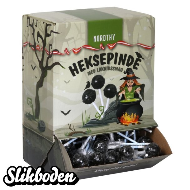 HeksePinde med lakridssmag ca. 90 stk. 900 g