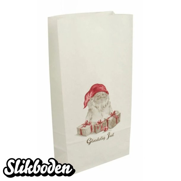 Julepose med motiv i papir  2 kg