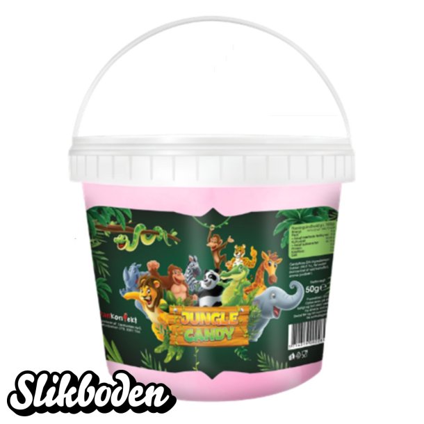 Jungle Candy Floss 1 x 50 g Jordb�rsmag