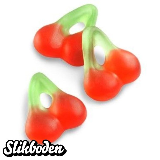 Haribo Kirseb�r ca. 387 stk. 4 kg.