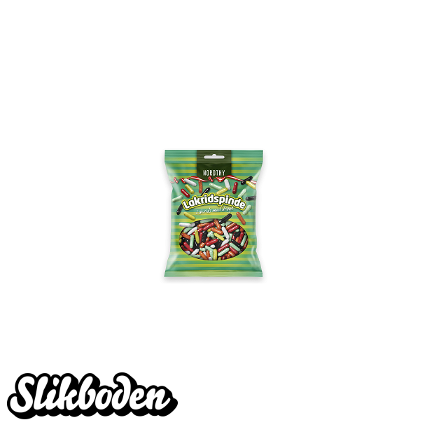 Lakridspinde - 650 gram