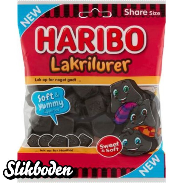 Haribo Lakrilurer 1 x 120 g