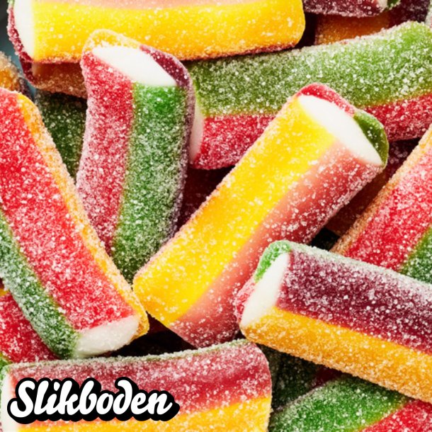 Dr�nr�r XL Sour Regnbue Vidal 1 kg pose