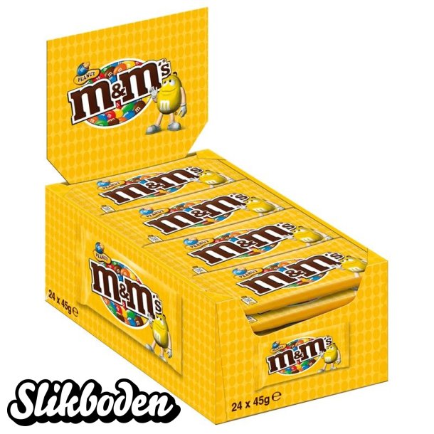 M&M Peanut 24 stk. x 45 g