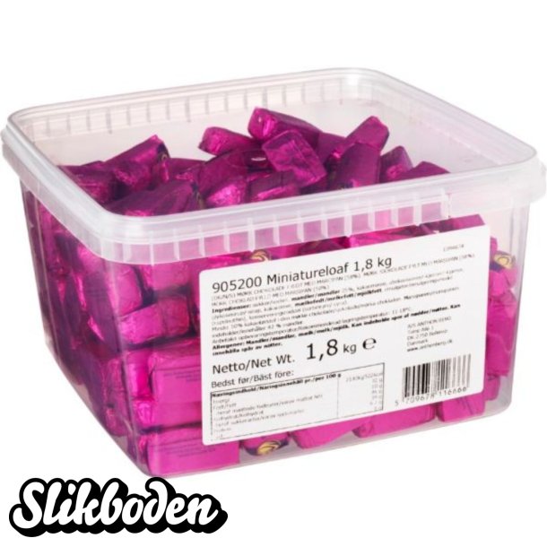 Toms Miniature Marcipanbr�d - ca. 189 stk.