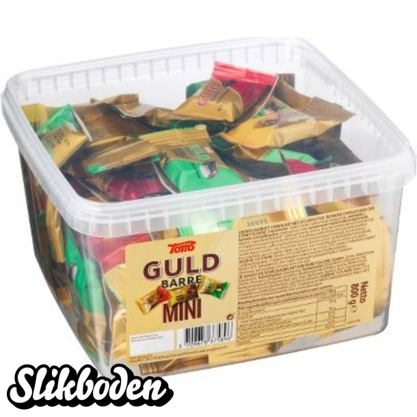 Toms Guldbarre Mini  800 g ca. 79 stk.