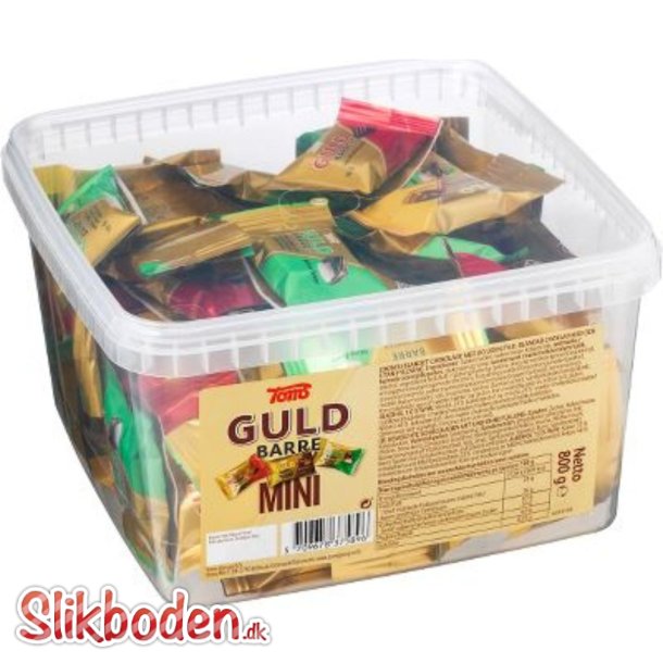 Toms Guldbarre Mini  800 g ca. 79 stk.