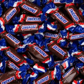 Miniature Snickers - Ca. 250 stk.