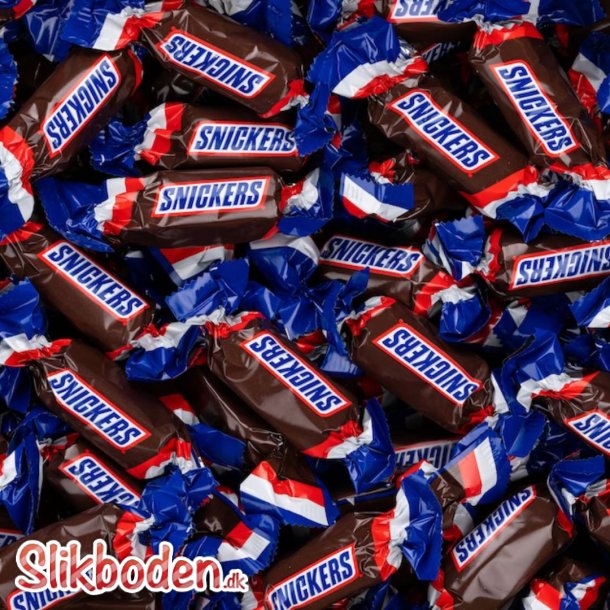 Miniature Snickers - Ca. 250 stk.