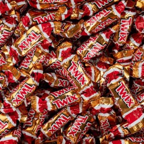 Miniature Twix - Ca. 250 stk.