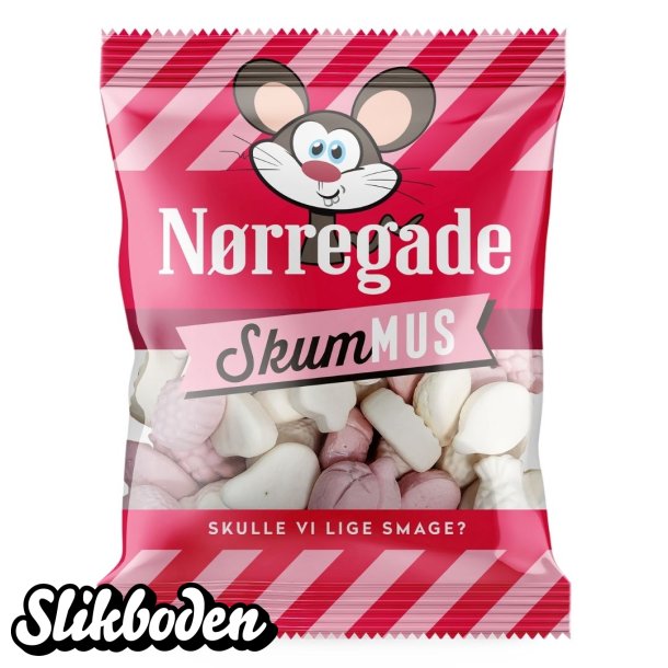N�rregade Skummus miniposer ca.100 x 10 g