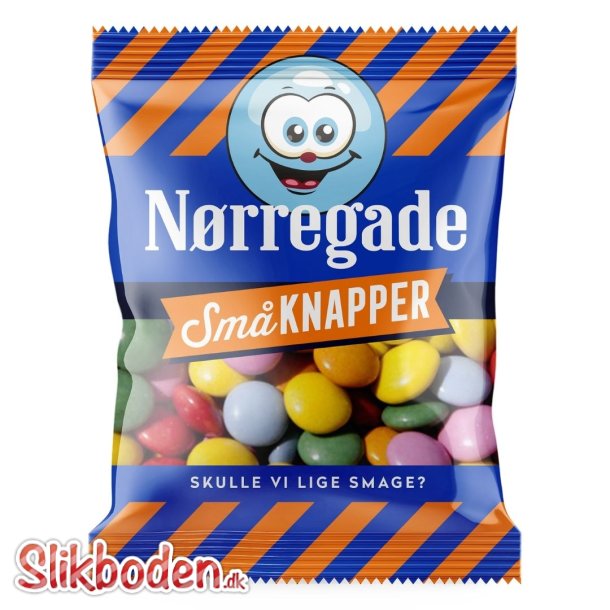 Nrregade Sm Knapper miniposer 100 x 10 g