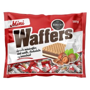 Nordthy Mini Waffers 1 x 150 g ca. 15 stk.