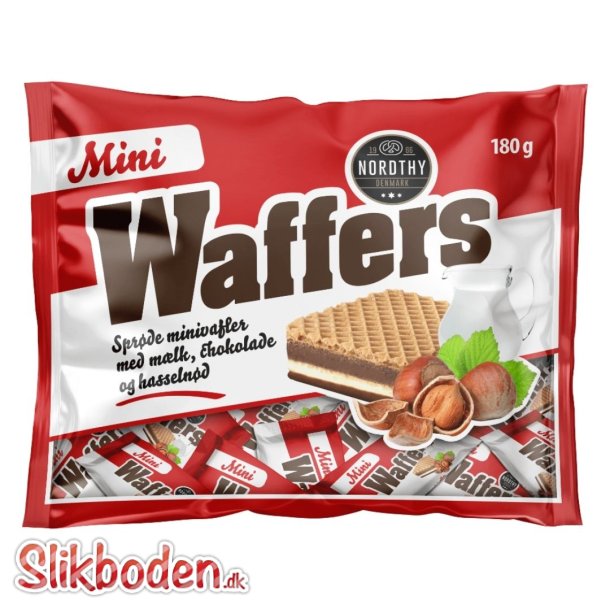 Nordthy Mini Waffers 1 x 150 g ca. 15 stk.