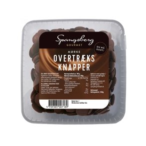 Spangsberg Mrke overtrksknapper 1 x 200 g