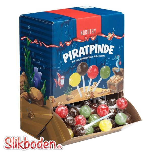 Piratpinde ca. 90 stk. 900 g