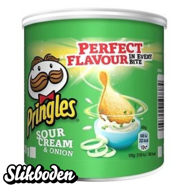 Pringles Sour Cream & O. 40 Gr 12 stk.