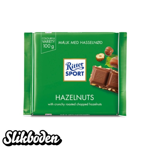 Ritter Sport M�lk m Hasseln�d 12 x 100 g