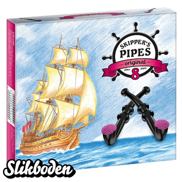 Skippers Pipes I �ske 8 stk. 136 g