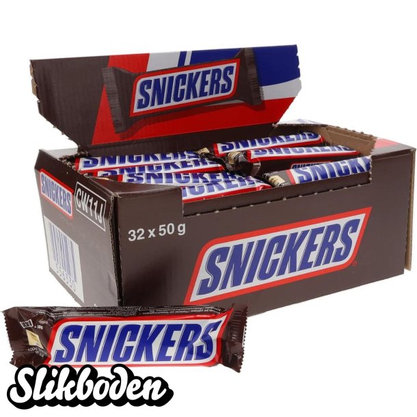 Snickers 32 stk 50 g 