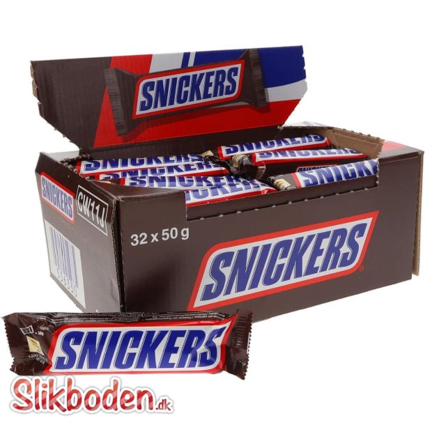 Snickers 32 stk 50 g 