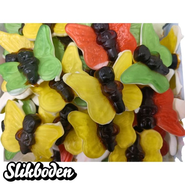 Haribo sommerfugle 1.87  kg ca. 110 stk.