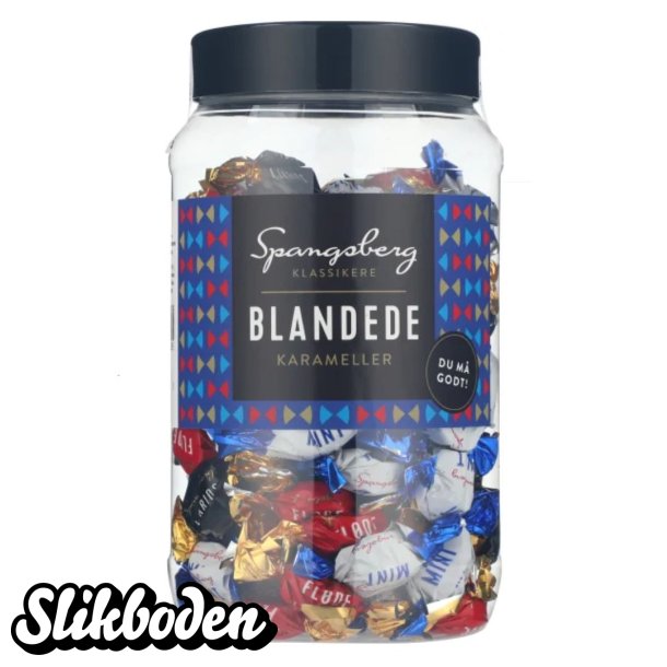 Spangsberg Blandede Karameller 1 x 600 g