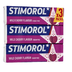 Stimorol wild cherry lilla 36 pk. x 14 g