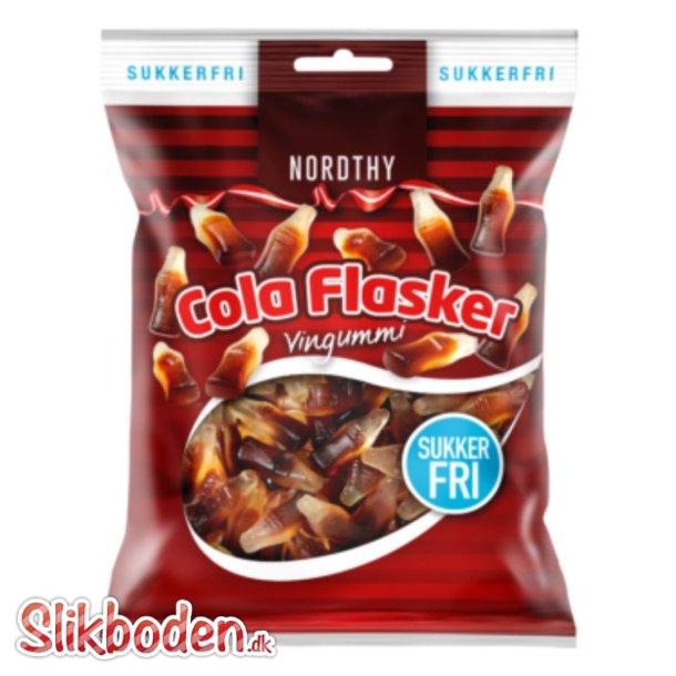 Nordthy Sukkerfri colaflasker 1 x 80 g