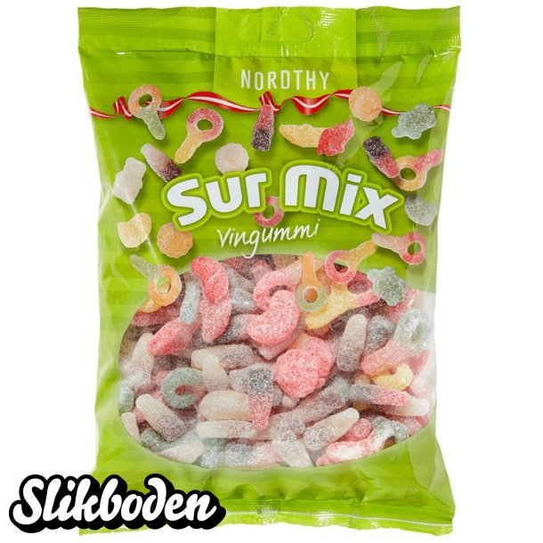 Nordthy Sur Mix Vingummi 1 x 800 g 