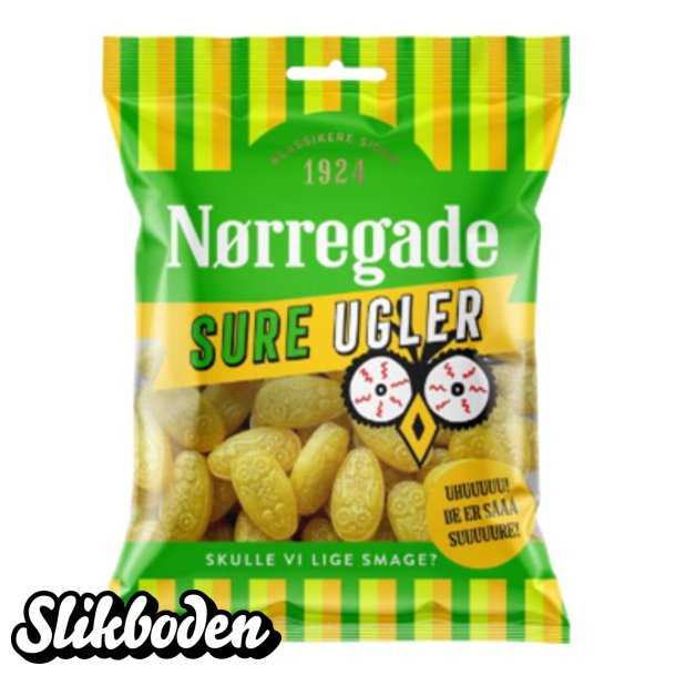 N�rregade Sure Ugler 1 x 100 g