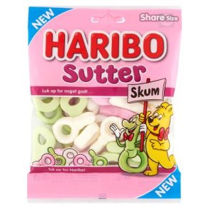 Haribo Sutter Skum 1 x 100 g 