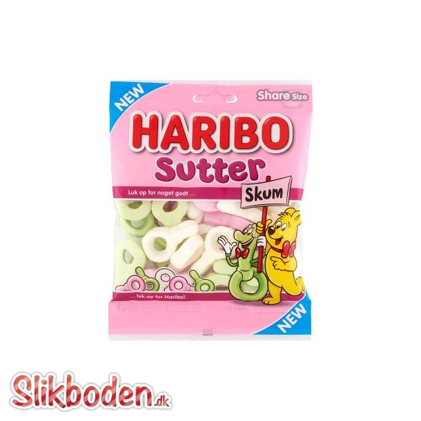 Haribo Sutter Skum 1 x 100 g BEST BEFORE 01.05.24