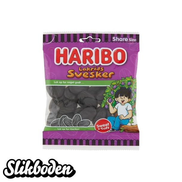Haribo Lakrids Svesker 1 x 120 g